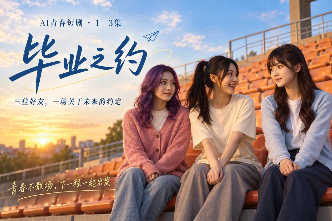 《校园处子之约3P毕业礼》1-3全集：三姐妹约青春好不留遗憾，一起发泄情欲