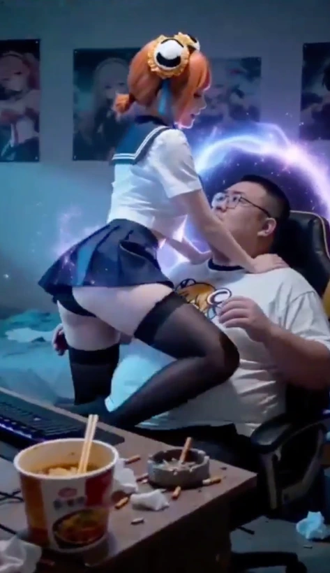 AC娘娘真的从屏幕里钻出来海景房和露营性爱合集