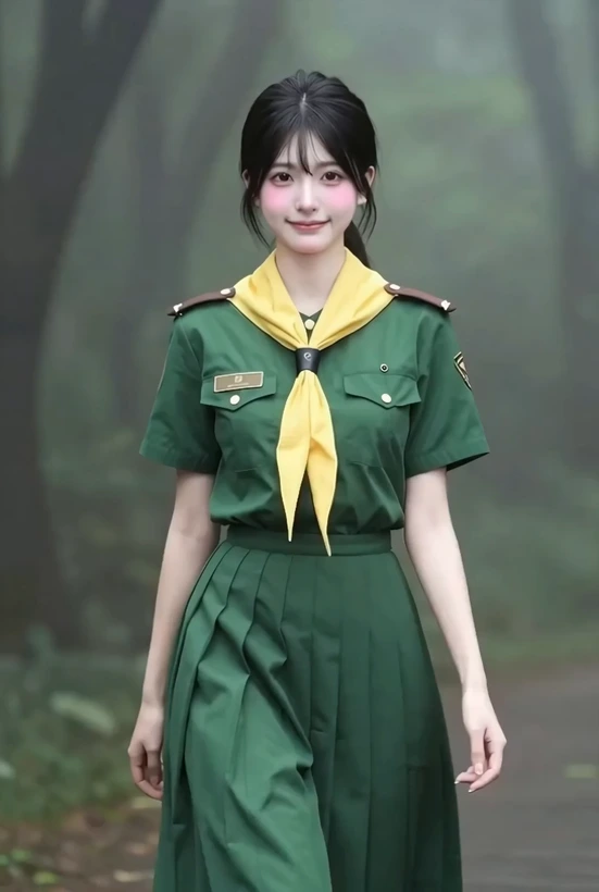 泰剧《小树林里的约会》甜美女孩和大叔在小树林里约会