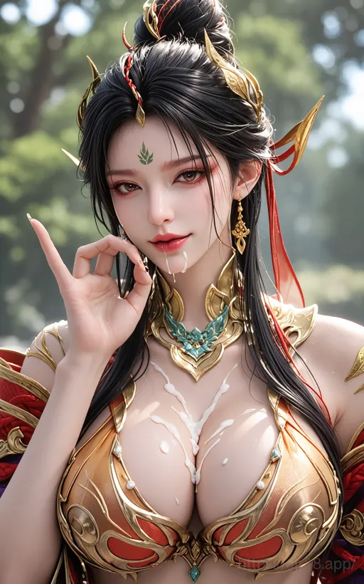 AI Porn - 永劫无间 南宫锦：月夜海边绿甲视频图集 74P17V